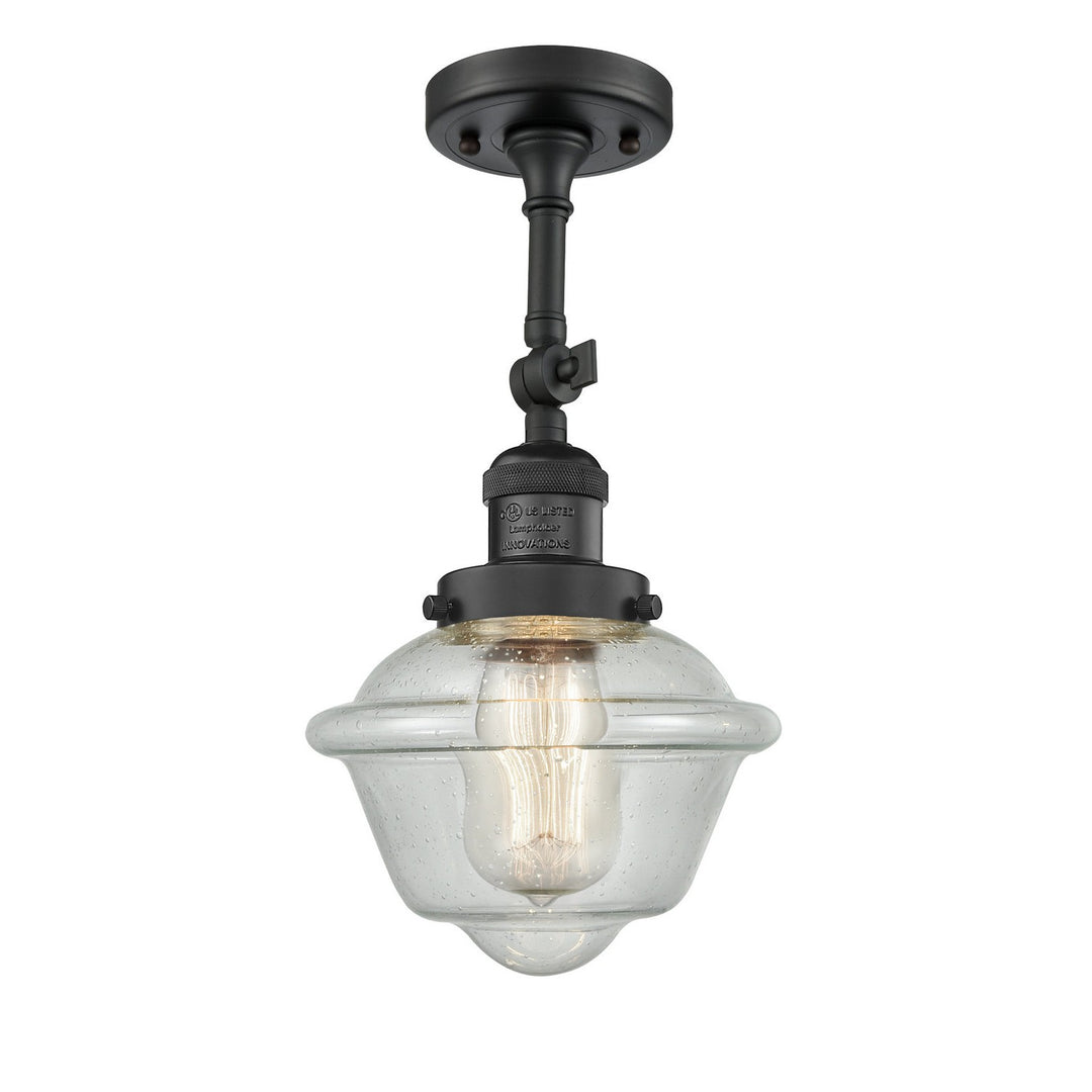 Innovations Franklin Restoration 201F-BK-G534 Ceiling Light - Matte Black