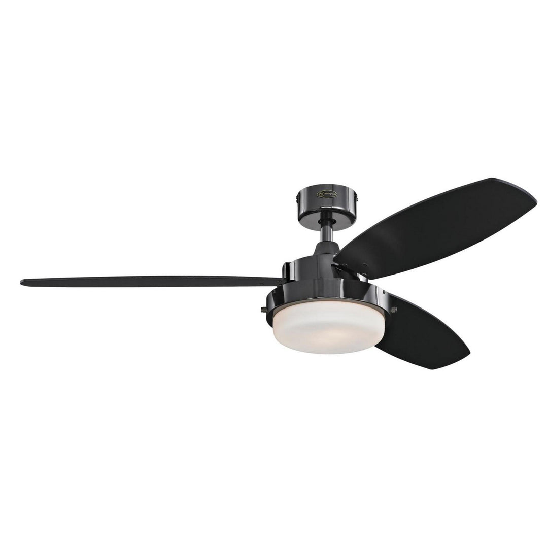 Westinghouse Alloy Led 7205300 Ceiling Fan - Gun Metal, Black / Applewood/