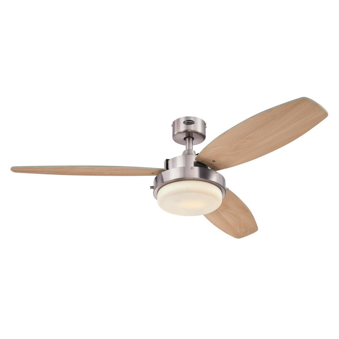 Westinghouse Alloy Led 7209000 Ceiling Fan - Brushed Nickel, Beech / Wengue/