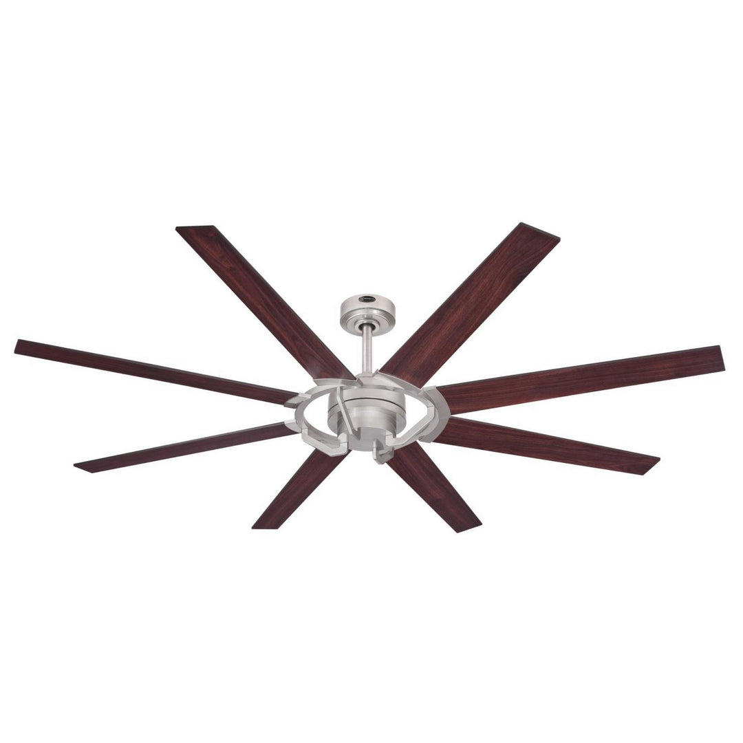 Westinghouse Damen 7217300 Ceiling Fan - Nickel Luster, Mahogany / Wengue/