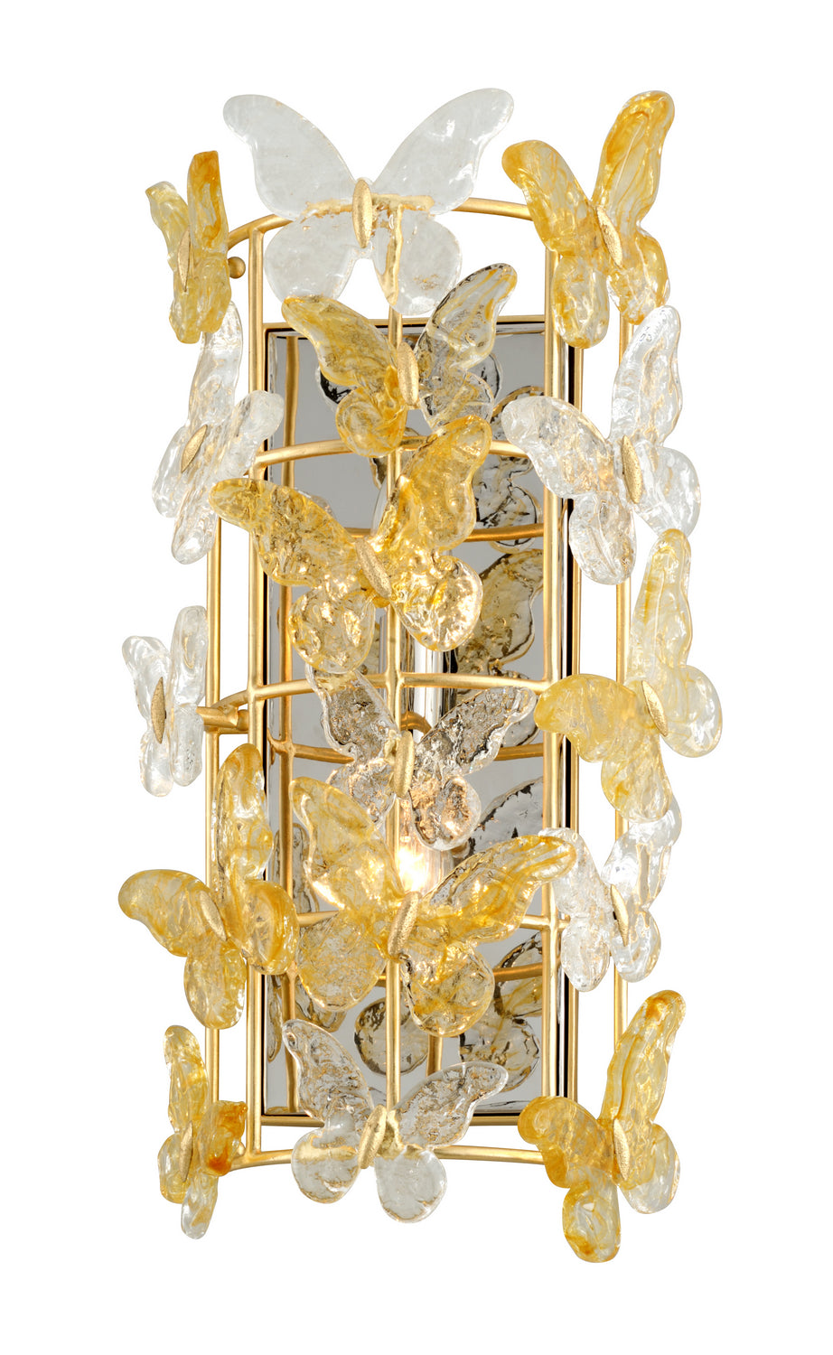 Corbett Milan 279-12 Wall Sconce Light - Gold Leaf