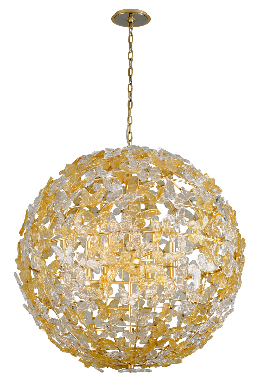 Corbett Milan 279-412 Pendant Light - Gold Leaf