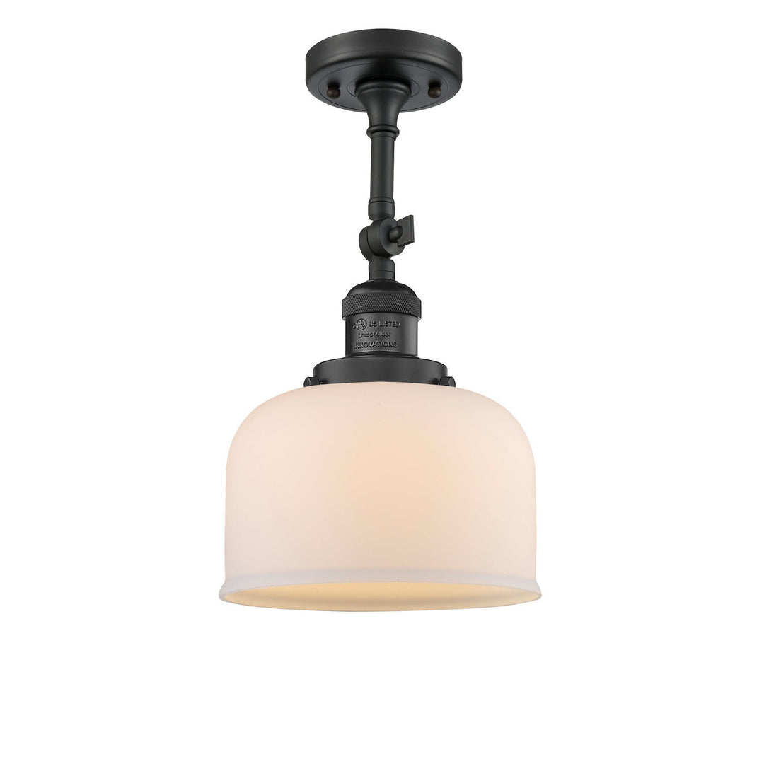Innovations Franklin Restoration 201F-BK-G71 Ceiling Light - Matte Black