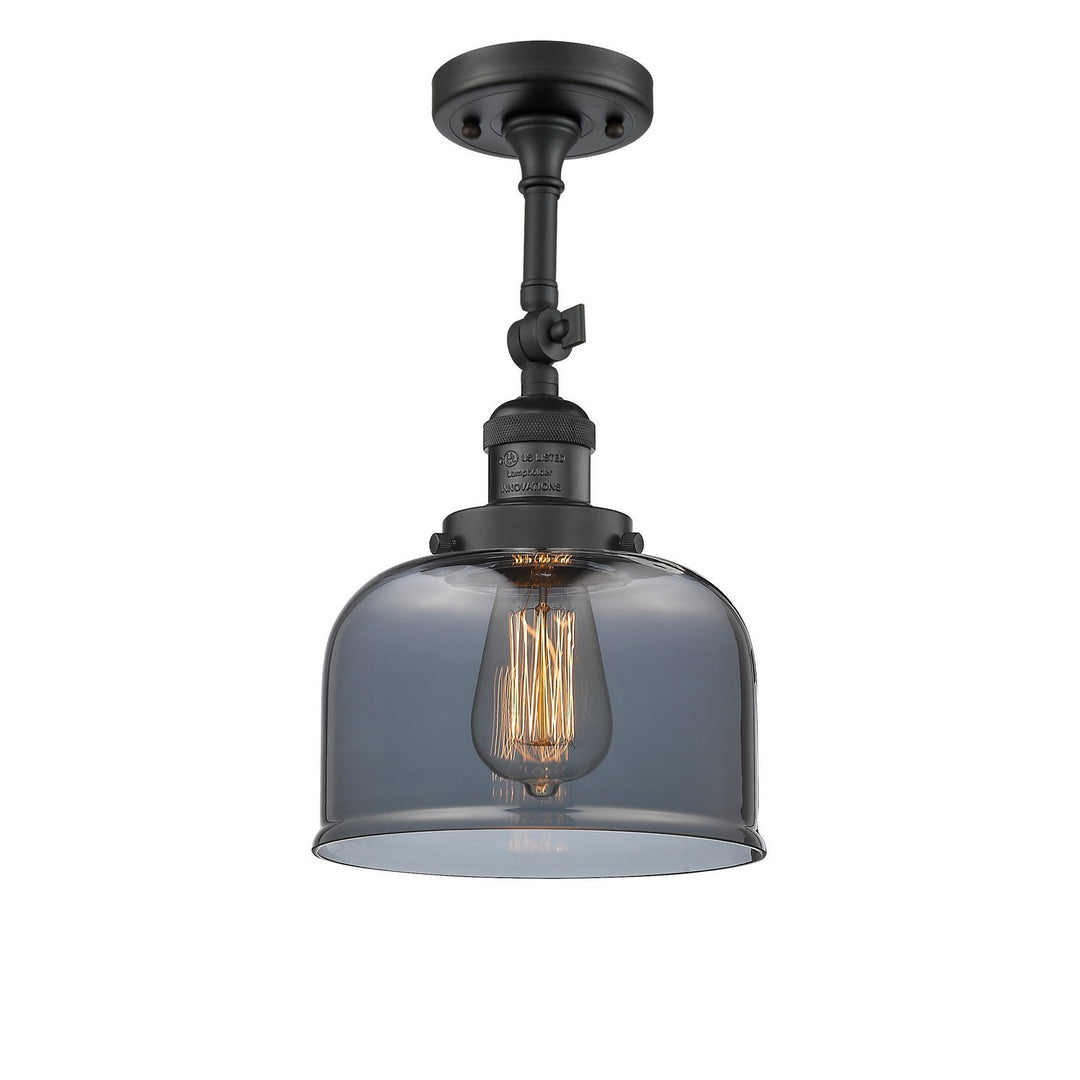 Innovations Franklin Restoration 201F-BK-G73-LED Ceiling Light - Matte Black