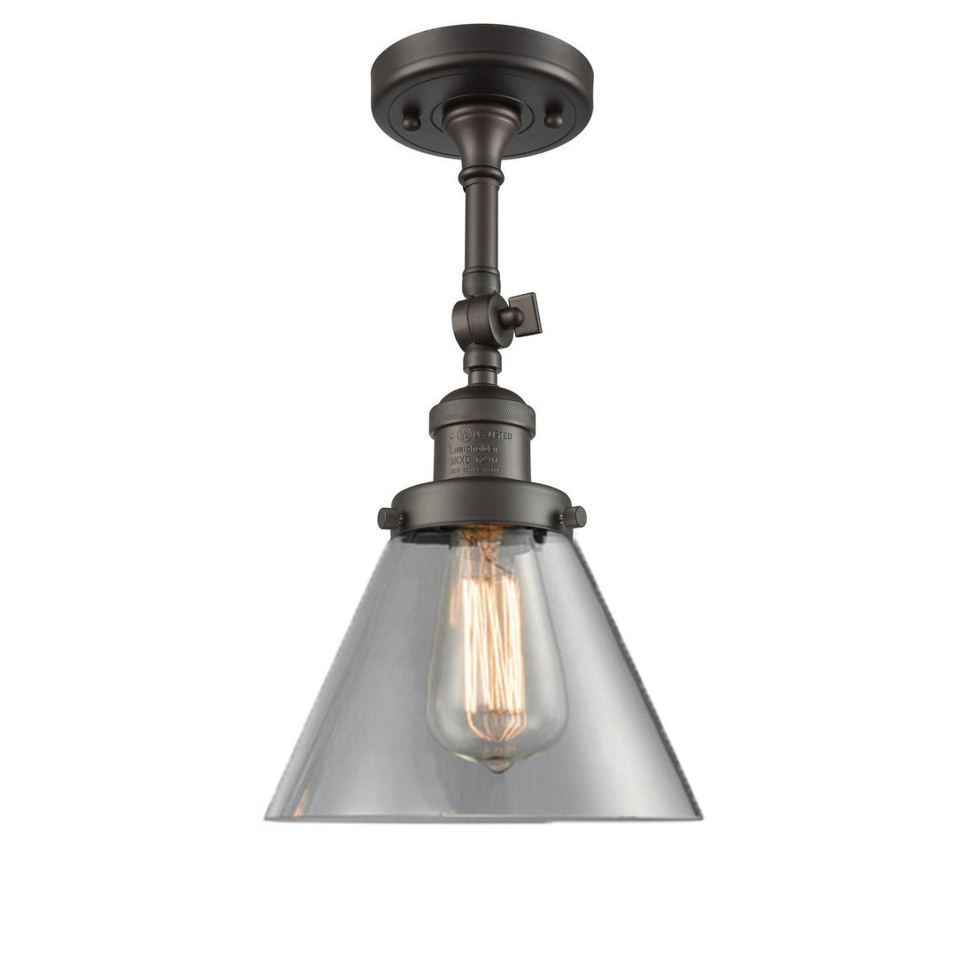 Innovations Franklin Restoration 201F-OB-G42-LED Ceiling Light - Oil Rubbed Bronze