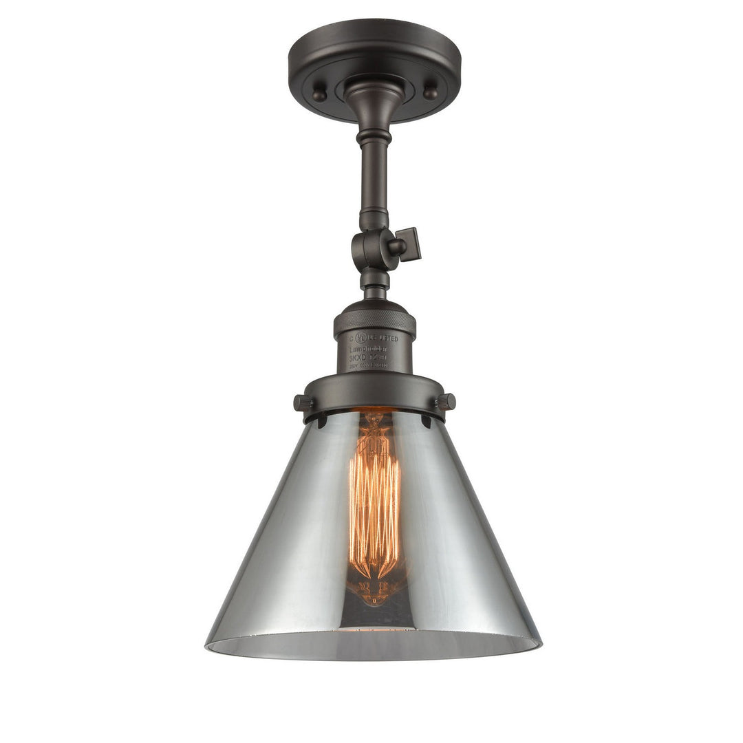Innovations Franklin Restoration 201F-OB-G43-LED Ceiling Light - Oil Rubbed Bronze