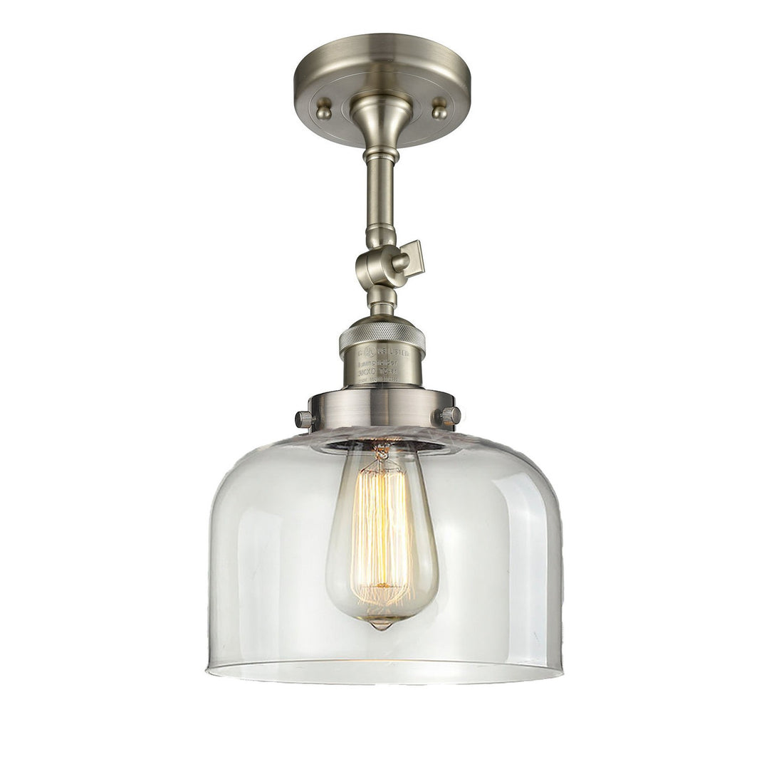 Innovations Franklin Restoration 201F-SN-G72-LED Ceiling Light - Brushed Satin Nickel