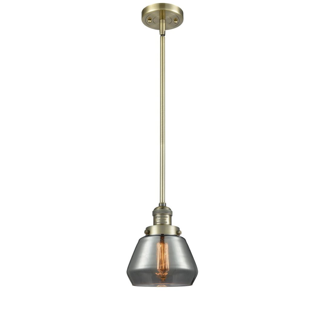 Innovations Franklin Restoration 201S-AB-G173 Pendant Light - Antique Brass