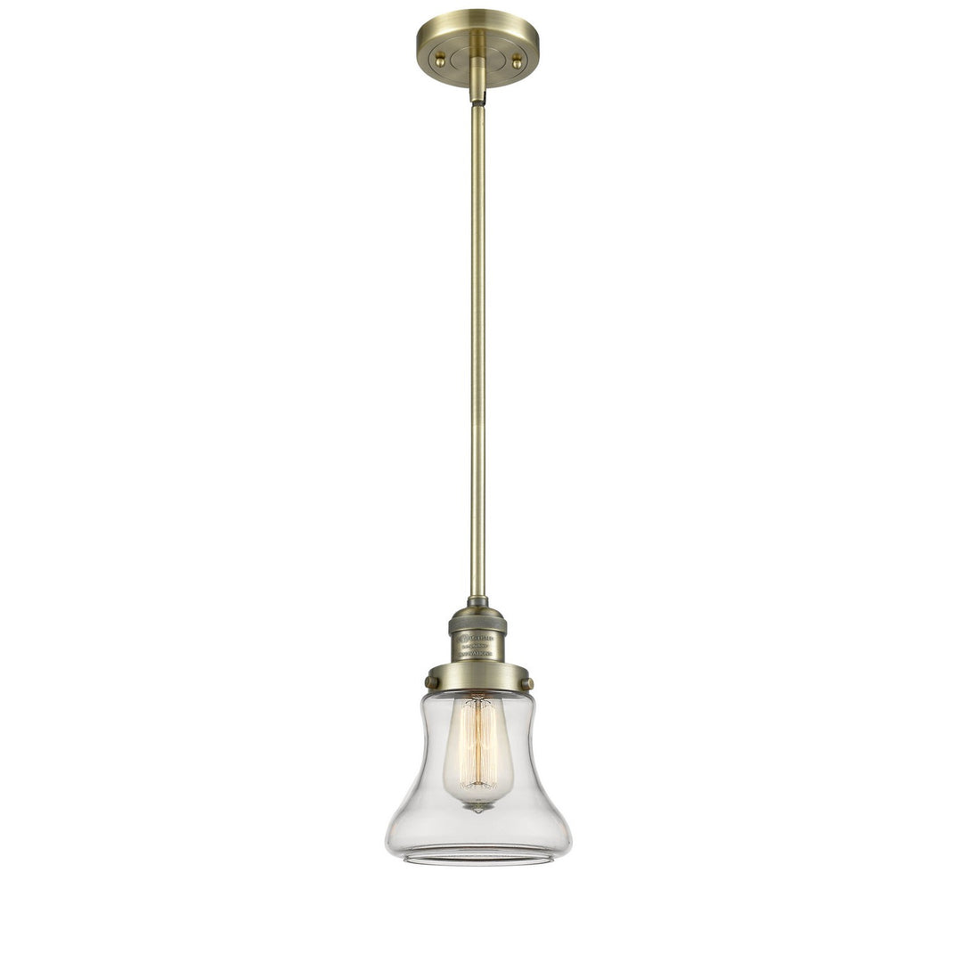 Innovations Franklin Restoration 201S-AB-G192 Pendant Light - Antique Brass