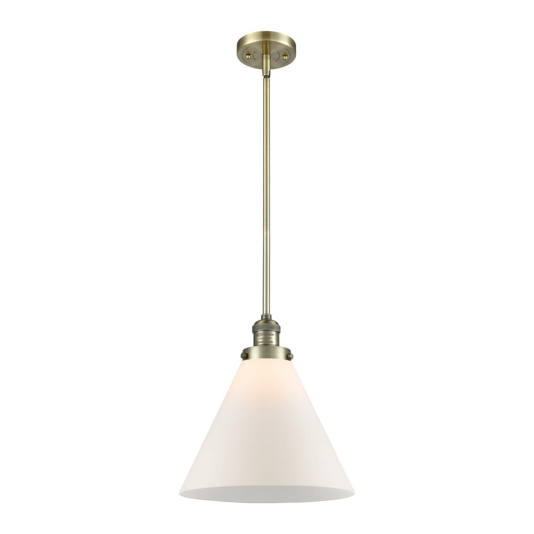 Innovations Franklin Restoration 201S-AB-G41-L Pendant Light - Antique Brass