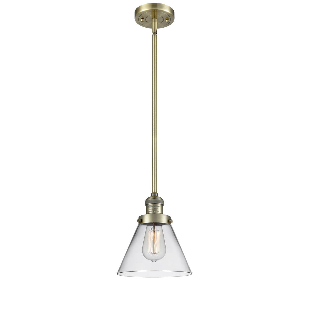 Innovations Franklin Restoration 201S-AB-G42-LED Pendant Light - Antique Brass