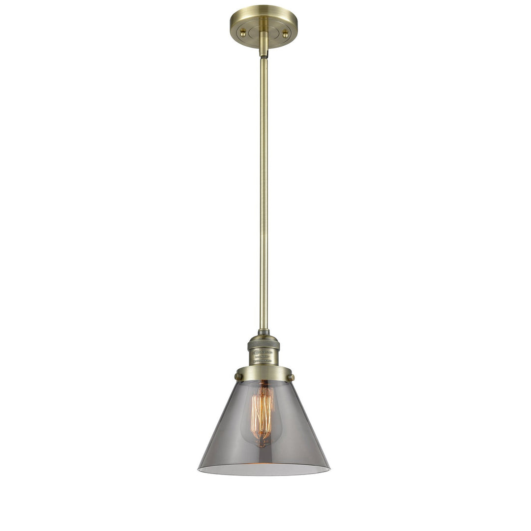 Innovations Franklin Restoration 201S-AB-G43 Pendant Light - Antique Brass