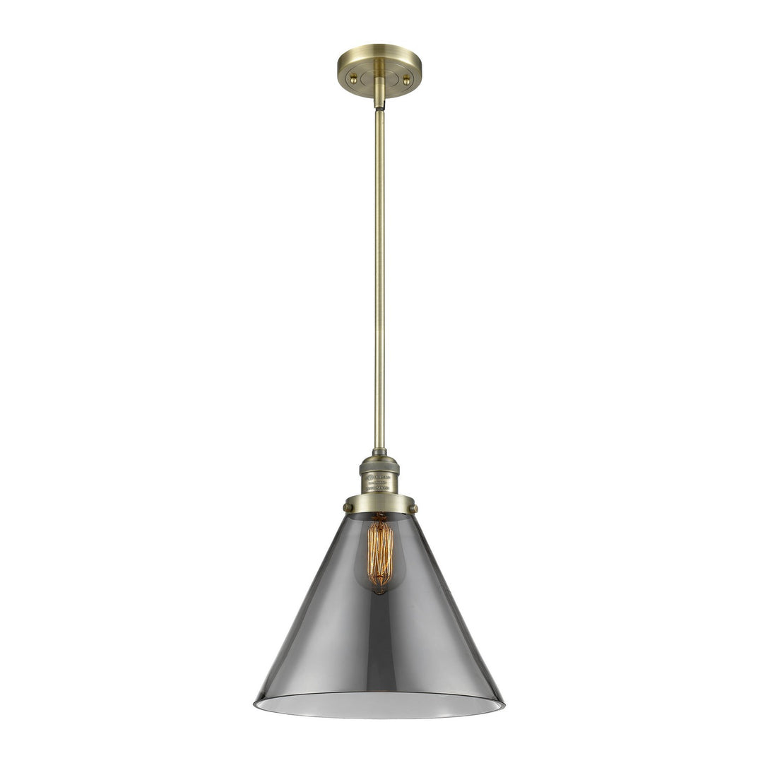 Innovations Franklin Restoration 201S-AB-G43-L Pendant Light - Antique Brass