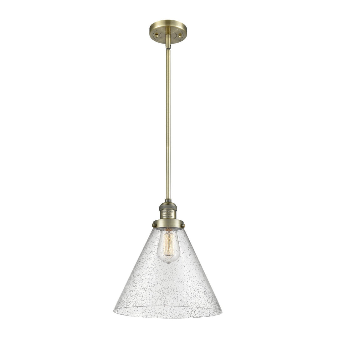Innovations Franklin Restoration 201S-AB-G44-L-LED Pendant Light - Antique Brass