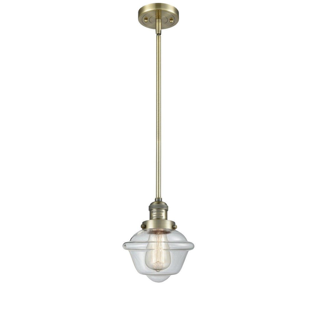 Innovations Franklin Restoration 201S-AB-G532 Pendant Light - Antique Brass