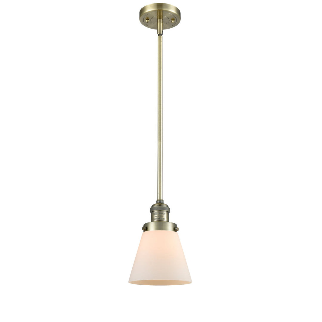 Innovations Franklin Restoration 201S-AB-G61 Pendant Light - Antique Brass