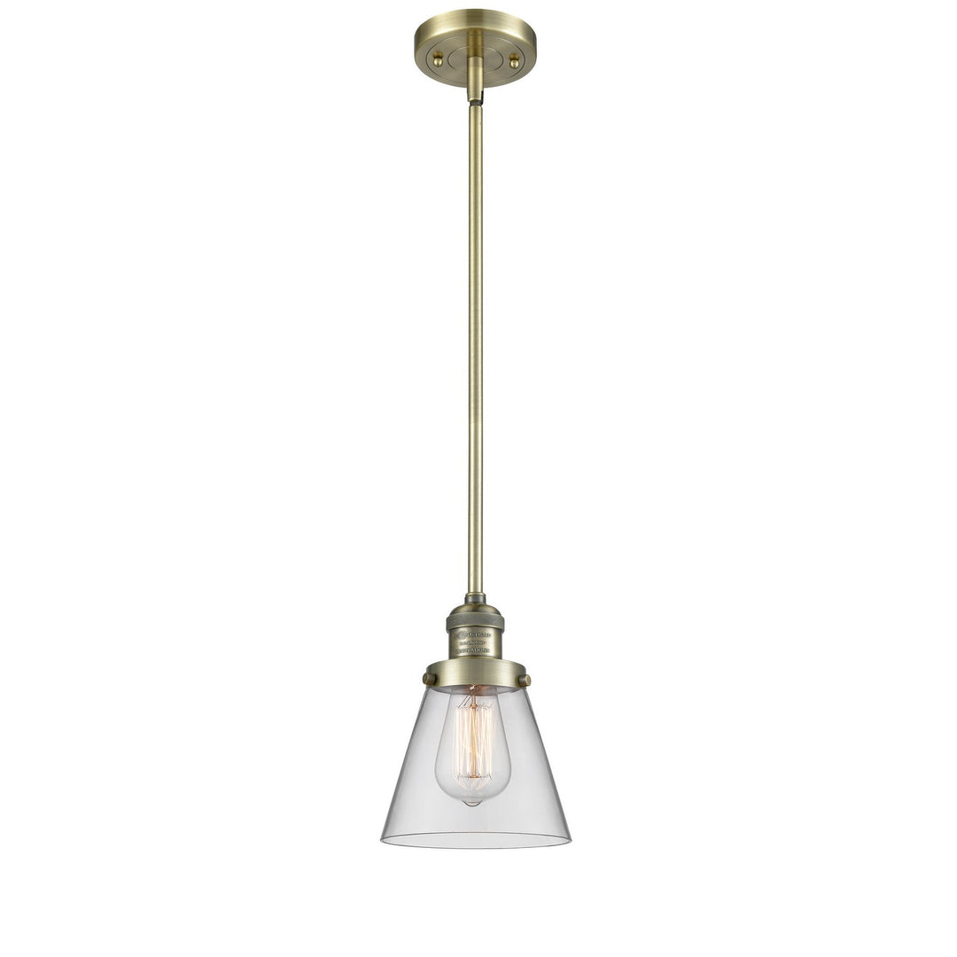 Innovations Franklin Restoration 201S-AB-G62 Pendant Light - Antique Brass