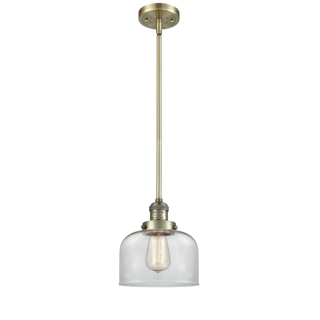 Innovations Franklin Restoration 201S-AB-G72 Pendant Light - Antique Brass