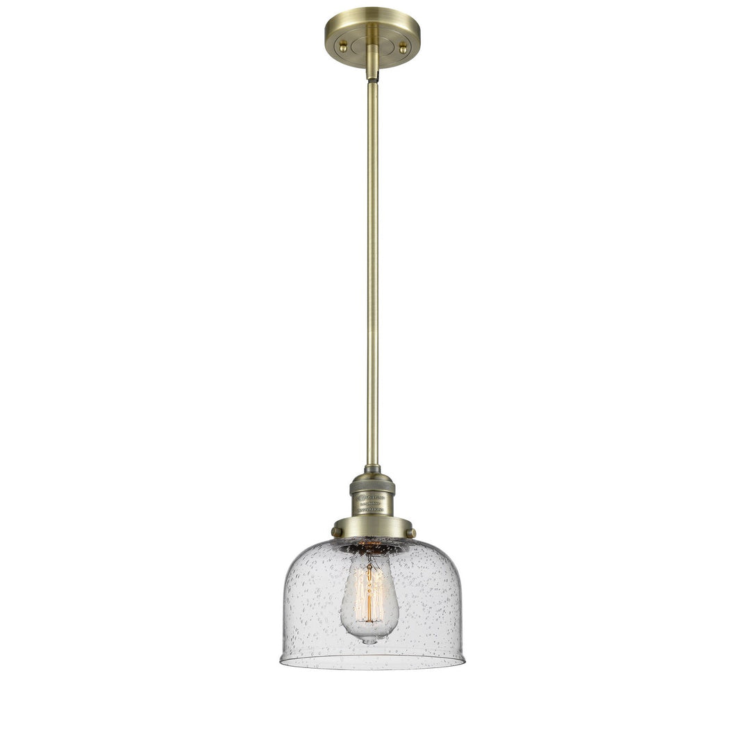 Innovations Franklin Restoration 201S-AB-G74 Pendant Light - Antique Brass