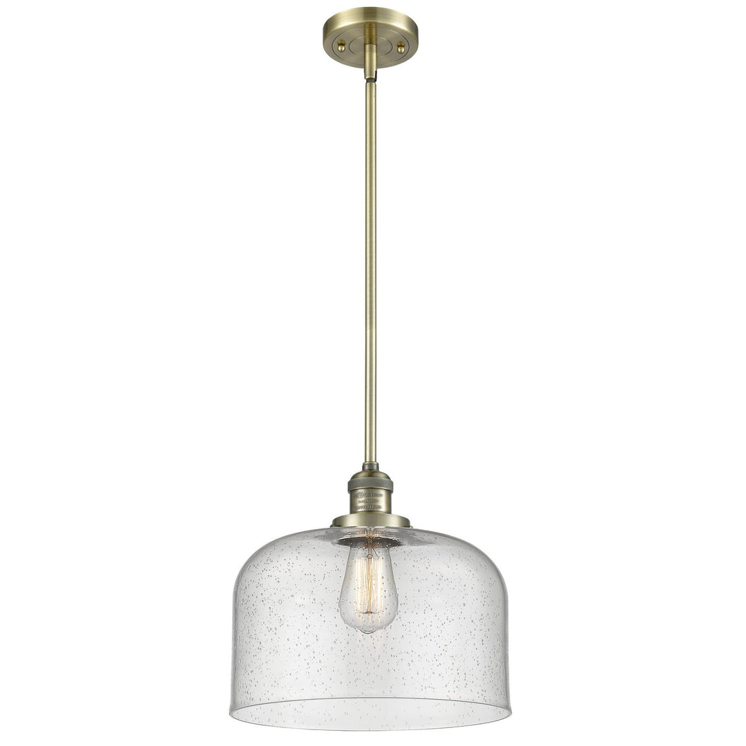Innovations Franklin Restoration 201S-AB-G74-L-LED Pendant Light - Antique Brass