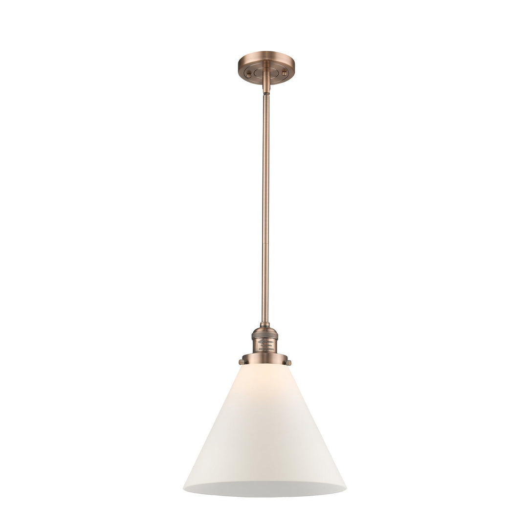 Innovations Franklin Restoration 201S-AC-G41-L Pendant Light - Antique Copper