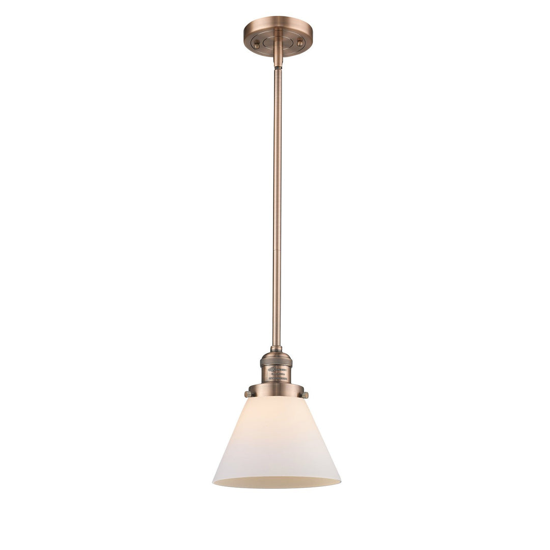 Innovations Franklin Restoration 201S-AC-G41-LED Pendant Light - Antique Copper