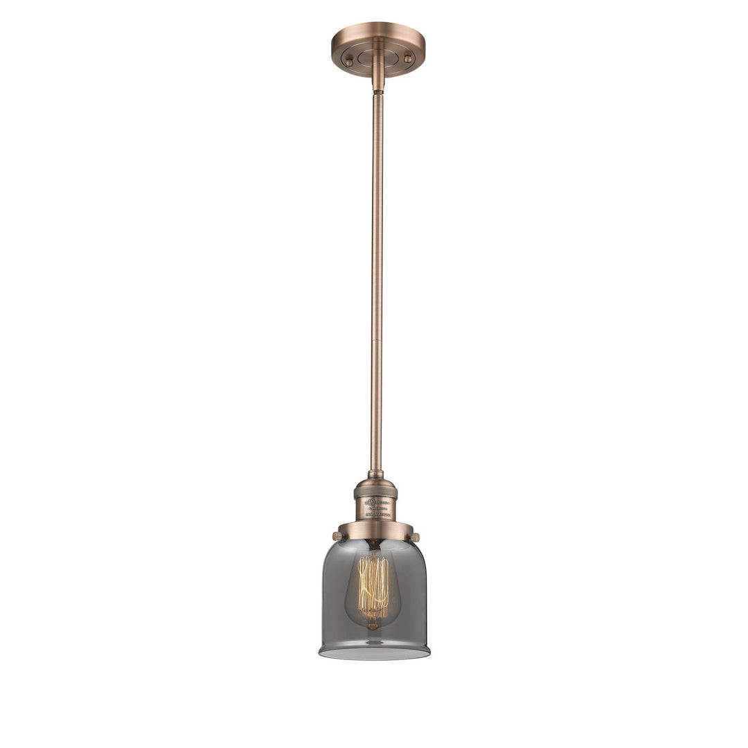 Innovations Franklin Restoration 201S-AC-G53-LED Pendant Light - Antique Copper