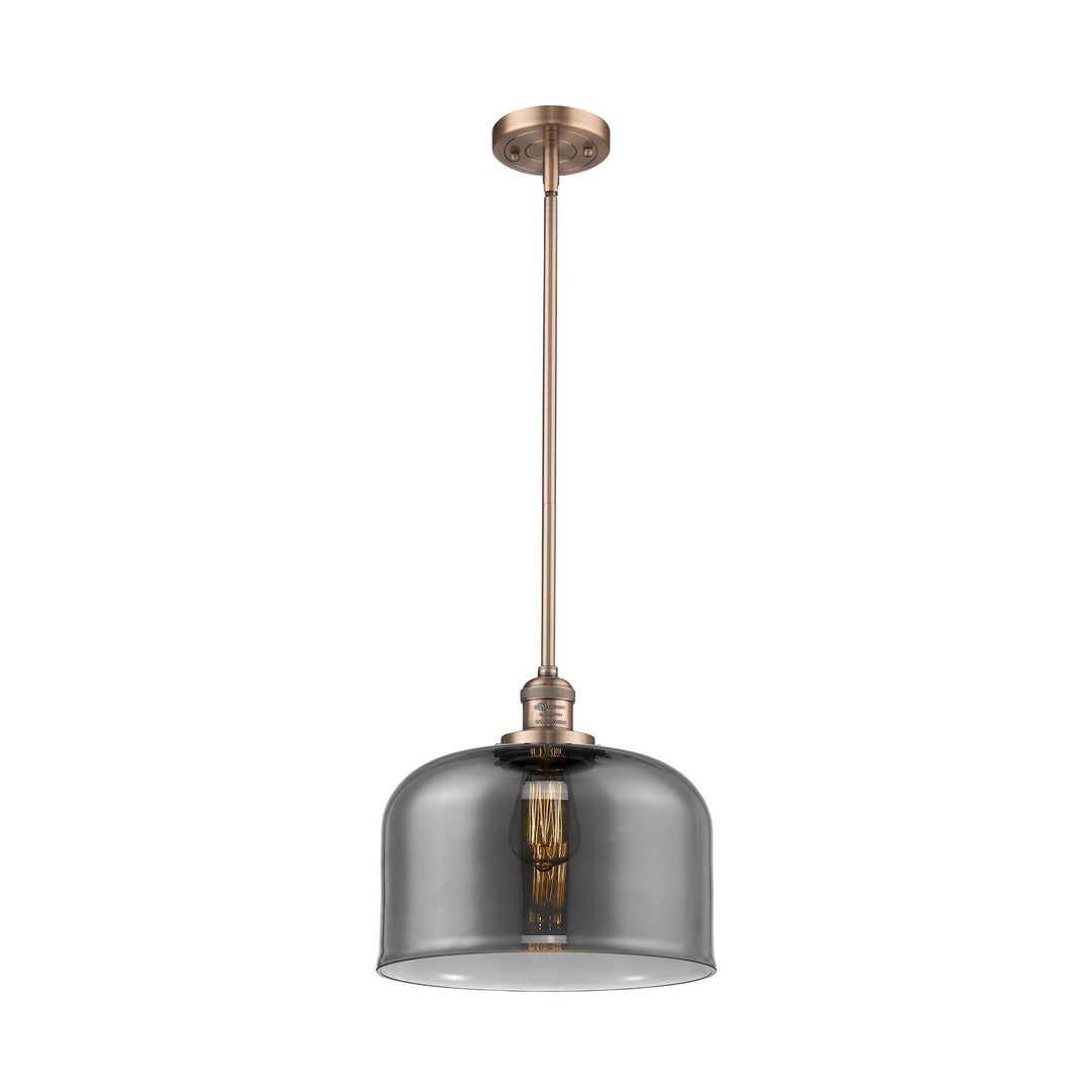 Innovations Franklin Restoration 201S-AC-G73-L Pendant Light - Antique Copper