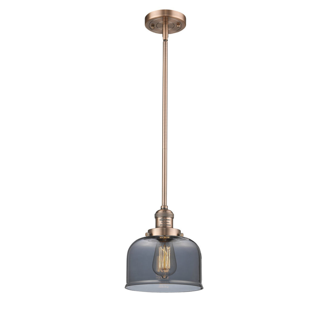 Innovations Franklin Restoration 201S-AC-G73-LED Pendant Light - Antique Copper