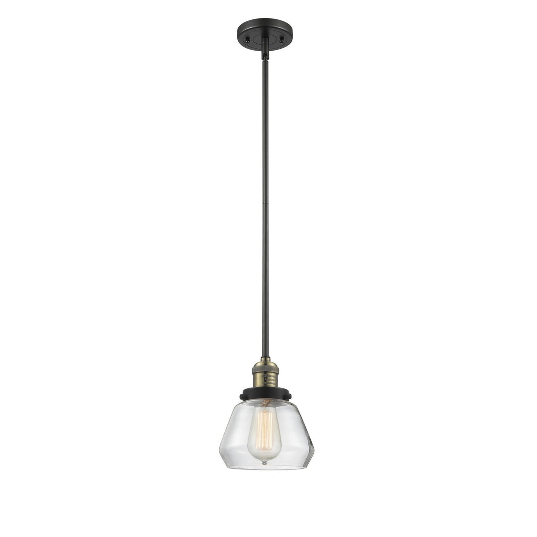 Innovations Franklin Restoration 201S-BAB-G172 Pendant Light - Black Antique Brass