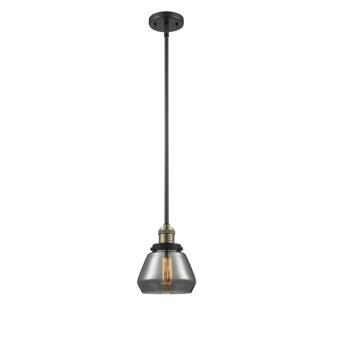 Innovations Franklin Restoration 201S-BAB-G173 Pendant Light - Black Antique Brass