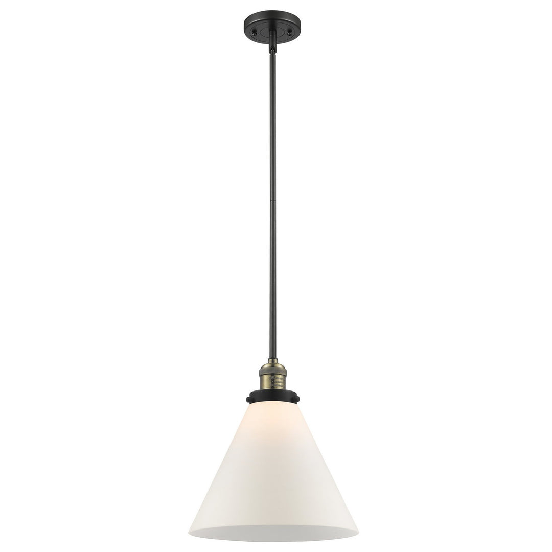Innovations Franklin Restoration 201S-BAB-G41-L Pendant Light - Black Antique Brass