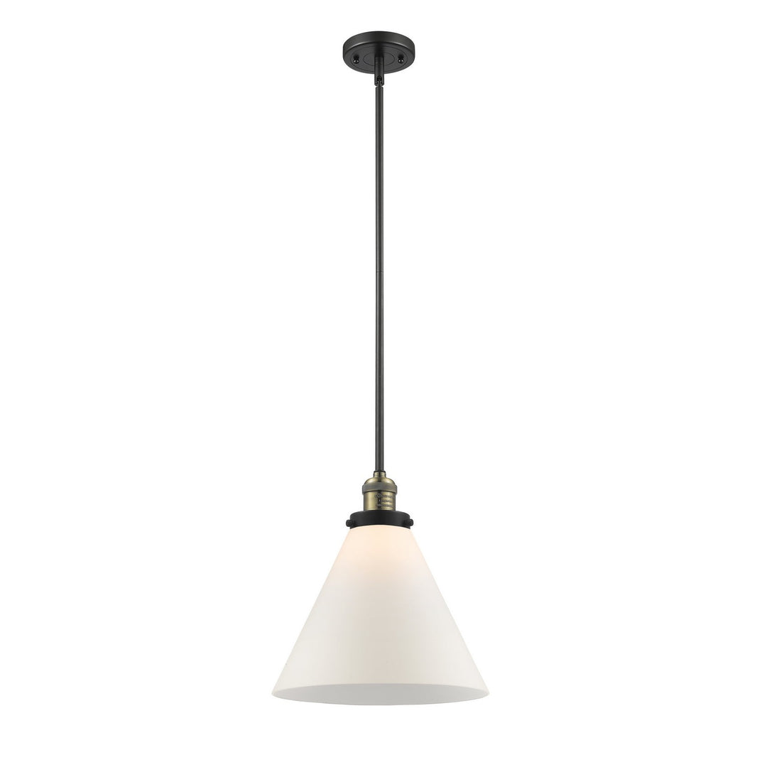 Innovations Franklin Restoration 201S-BAB-G41-L-LED Pendant Light - Black Antique Brass