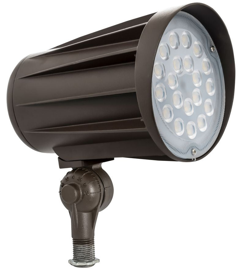 Westgate Lighting FLD2-50CW-KN  Led Bullet Flood Lights Outdoor Bronze / Dark