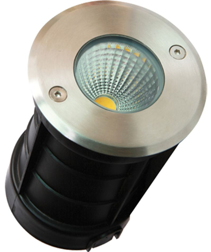 Westgate Lighting IGL-7W-40K  In-Ground Light Landscape Light Pewter, Nickel, Silver