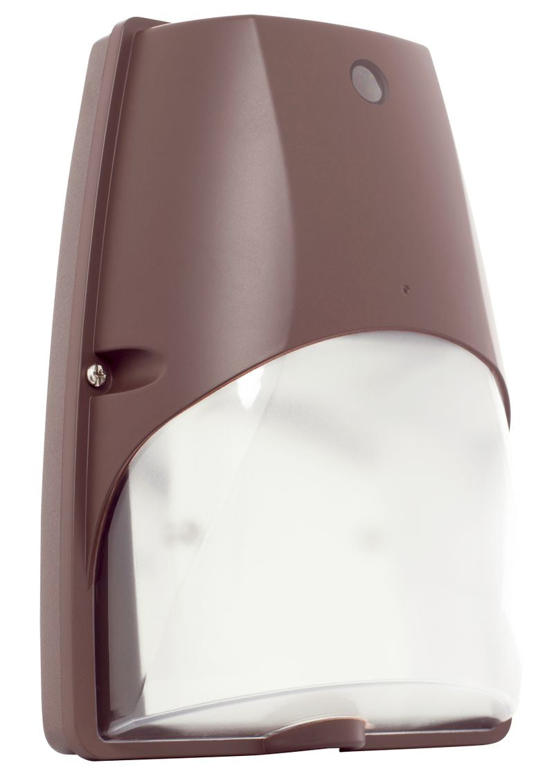 Westgate Lighting LESW-12W-30K-P  Wallpack With Photocell Outdoor Bronze / Dark