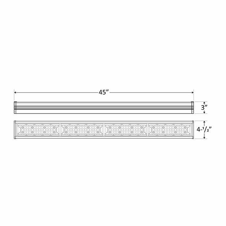 Westgate Lighting LOHB-4FT-120W-50K  Led Outdoor Sign Light Landscape Light Black