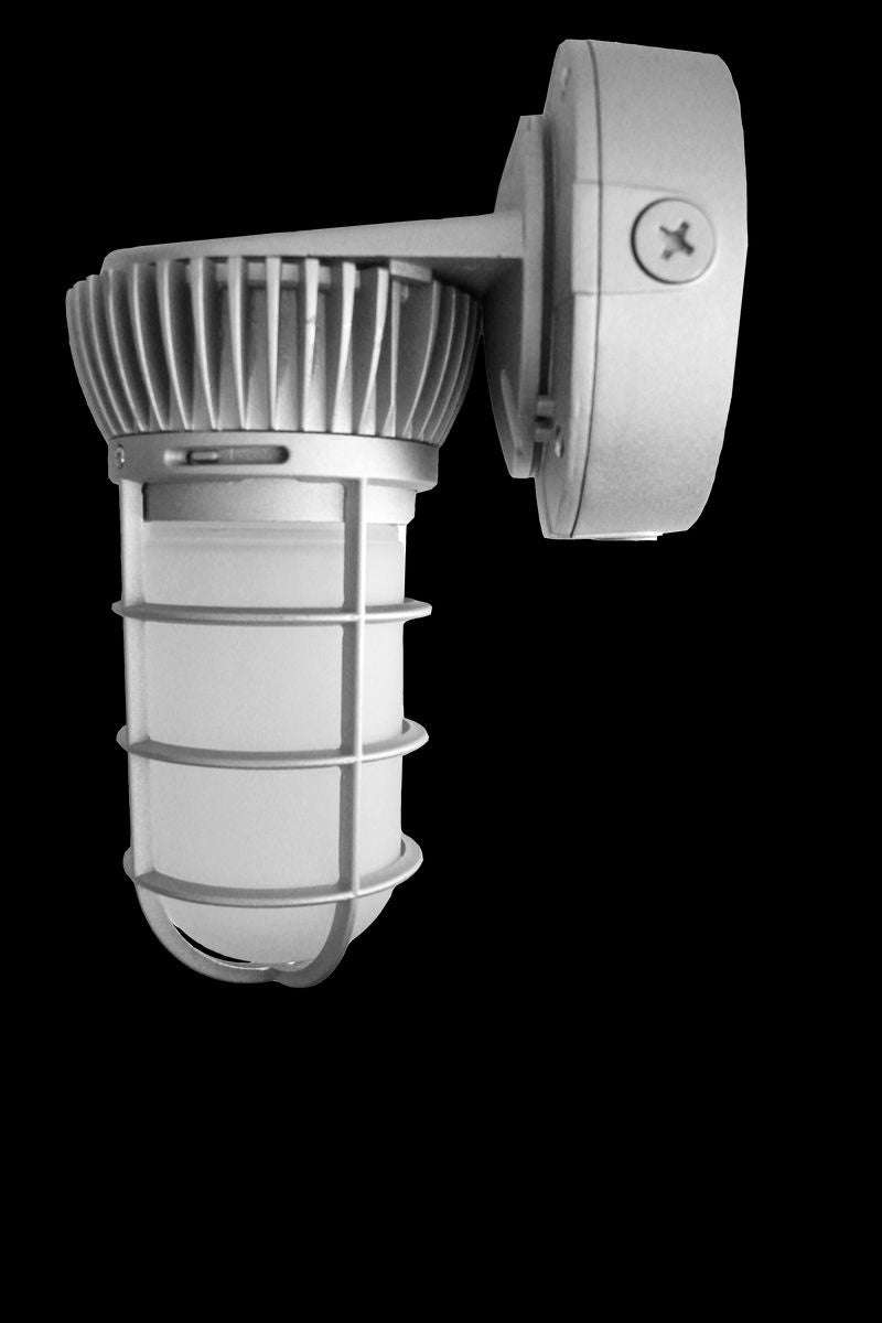 Westgate Lighting VTU-20W-30K  Led Universal Vapor Light Outdoor Pewter, Nickel, Silver