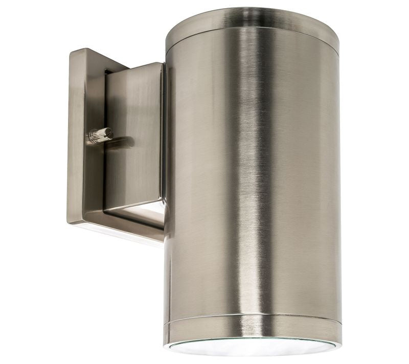 Westgate Lighting WMC-DL-15W-50K-BN  Cylinder Light Outdoor Pewter, Nickel, Silver