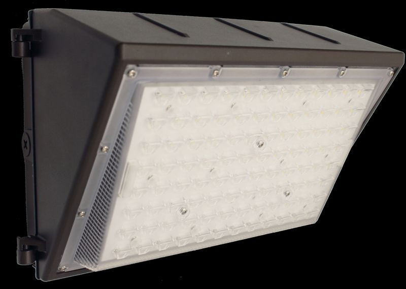 Westgate Lighting WML2-80W-50K-HL  Led Non-Cutoff Wall Packs With Directional Optic Lens Utility Light Bronze / Dark