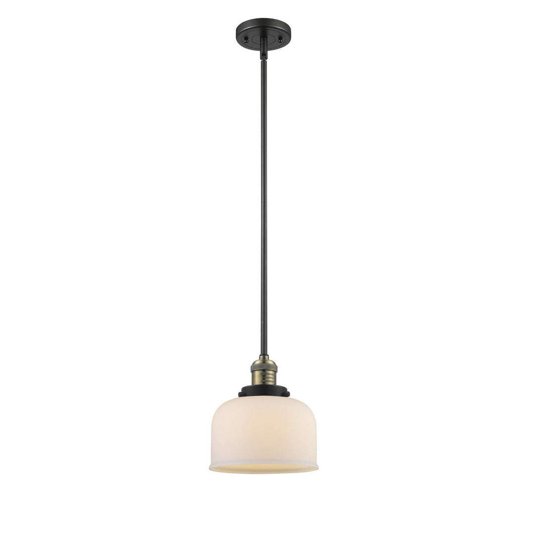 Innovations Franklin Restoration 201S-BAB-G71 Pendant Light - Black Antique Brass