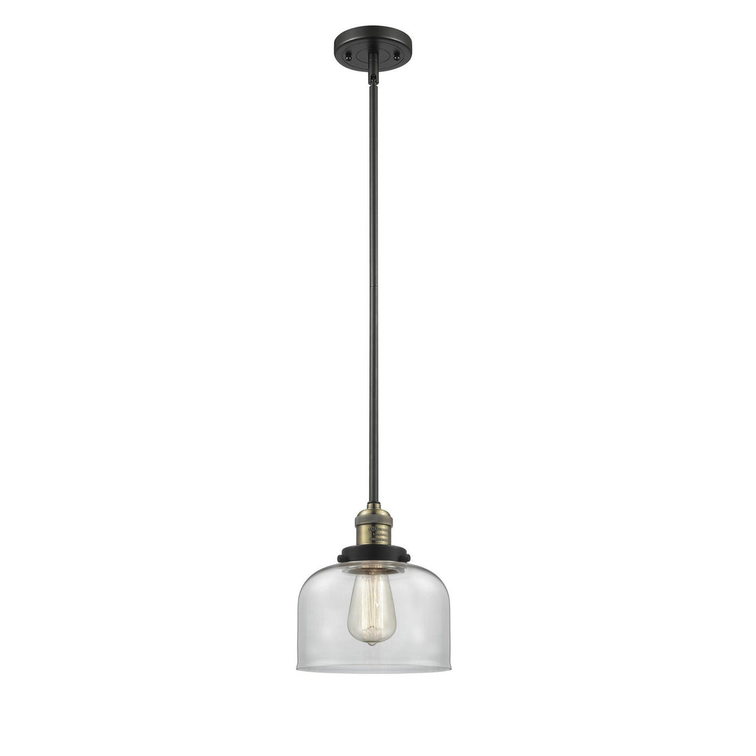 Innovations Franklin Restoration 201S-BAB-G72 Pendant Light - Black Antique Brass