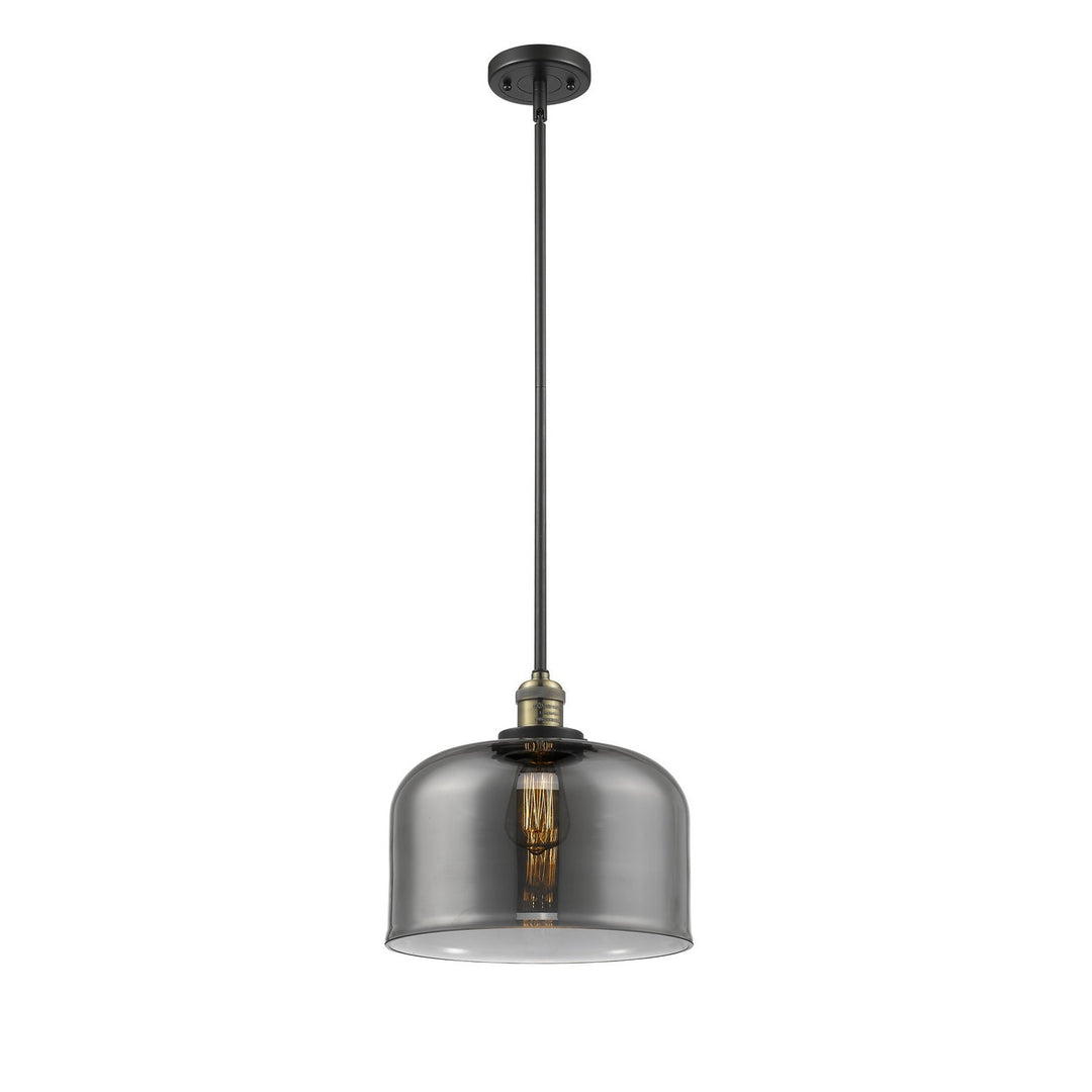 Innovations Franklin Restoration 201S-BAB-G73-L Pendant Light - Black Antique Brass