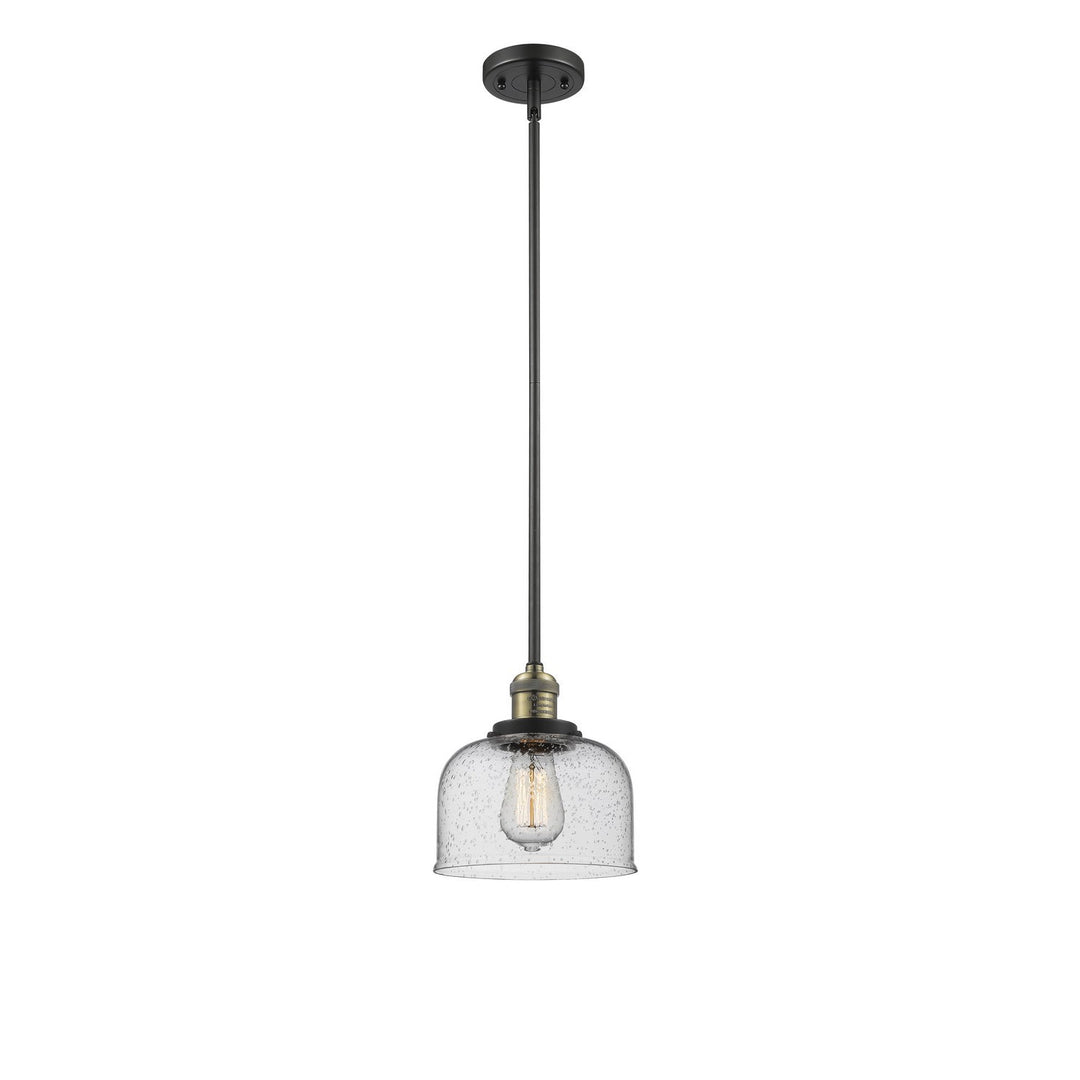 Innovations Franklin Restoration 201S-BAB-G74-LED Pendant Light - Black Antique Brass