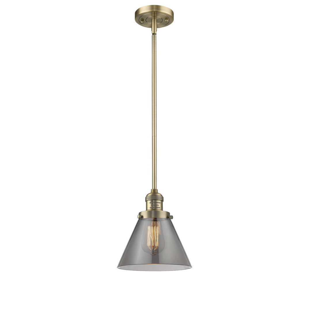 Innovations Franklin Restoration 201S-BB-G43-LED Pendant Light - Brushed Brass