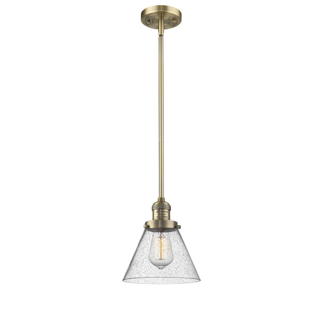 Innovations Franklin Restoration 201S-BB-G44 Pendant Light - Brushed Brass