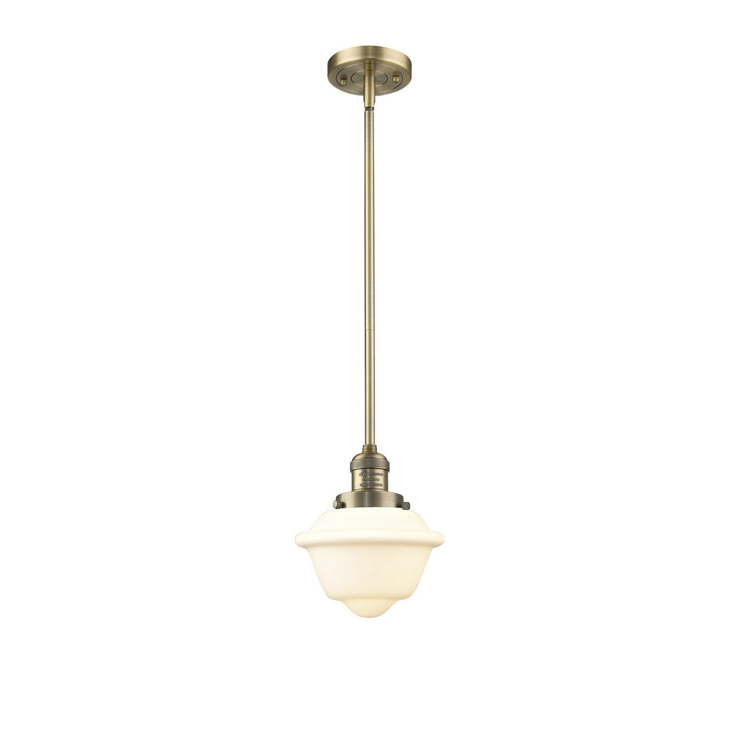 Innovations Franklin Restoration 201S-BB-G531 Pendant Light - Brushed Brass