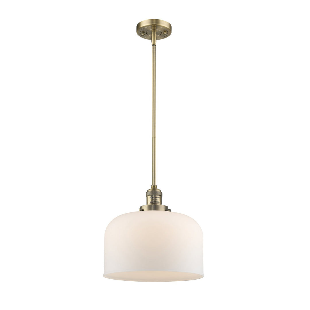 Innovations Franklin Restoration 201S-BB-G71-L-LED Pendant Light - Brushed Brass