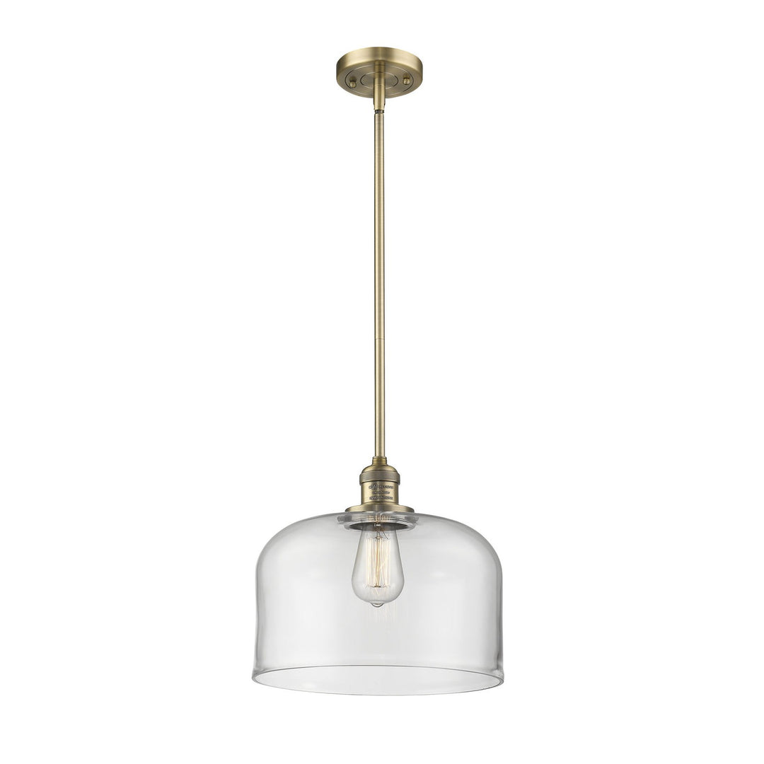 Innovations Franklin Restoration 201S-BB-G72-L-LED Pendant Light - Brushed Brass