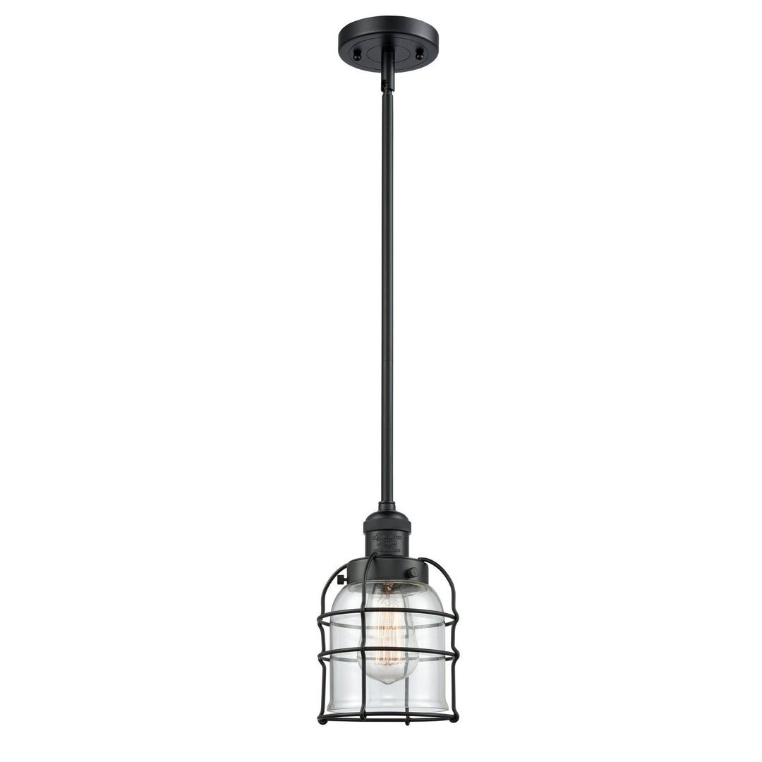 Innovations Franklin Restoration 201S-BK-G52-CE Pendant Light - Matte Black